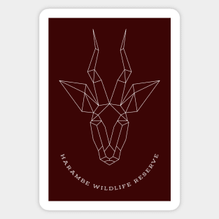 Harambe Wildlife Reserve Antelope Sticker